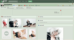 Desktop Screenshot of harun0sakura.deviantart.com