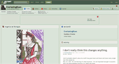Desktop Screenshot of everlastingblues.deviantart.com