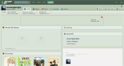 Desktop Screenshot of emoenglandplz.deviantart.com