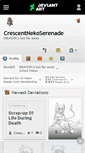 Mobile Screenshot of crescentnekoserenade.deviantart.com