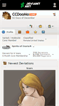 Mobile Screenshot of ccdoomo.deviantart.com