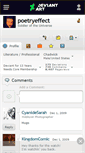 Mobile Screenshot of poetryeffect.deviantart.com