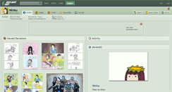 Desktop Screenshot of ninisu.deviantart.com