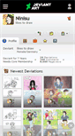Mobile Screenshot of ninisu.deviantart.com