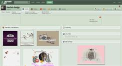 Desktop Screenshot of meshal-design.deviantart.com