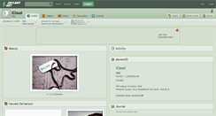 Desktop Screenshot of icloud.deviantart.com