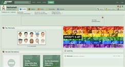 Desktop Screenshot of neshomeh.deviantart.com