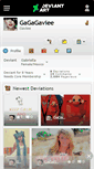 Mobile Screenshot of gagagaviee.deviantart.com