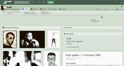 Desktop Screenshot of lindik.deviantart.com
