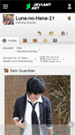 Mobile Screenshot of luna-no-hana-21.deviantart.com