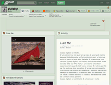 Tablet Screenshot of giuliabigi.deviantart.com