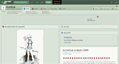 Desktop Screenshot of ecchiclub.deviantart.com