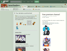 Tablet Screenshot of gamerparadise.deviantart.com