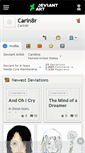 Mobile Screenshot of carin8r.deviantart.com