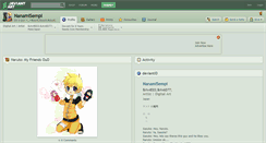 Desktop Screenshot of nanamisempi.deviantart.com