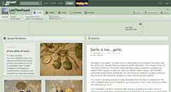 Desktop Screenshot of lostthenfound.deviantart.com