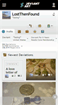 Mobile Screenshot of lostthenfound.deviantart.com