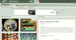 Desktop Screenshot of adilleynn.deviantart.com