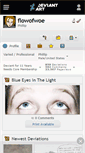 Mobile Screenshot of flowofwoe.deviantart.com