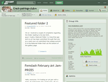 Tablet Screenshot of crack-pairings-club.deviantart.com
