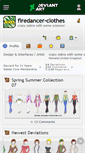 Mobile Screenshot of firedancer-clothes.deviantart.com