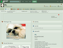 Tablet Screenshot of ffq.deviantart.com