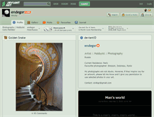 Tablet Screenshot of endegor.deviantart.com