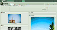 Desktop Screenshot of connoxfire.deviantart.com