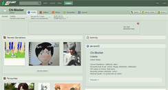 Desktop Screenshot of chi-blocker.deviantart.com