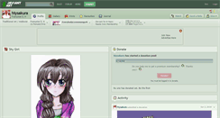 Desktop Screenshot of hiysakura.deviantart.com