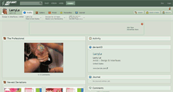 Desktop Screenshot of larryle.deviantart.com