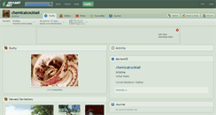 Desktop Screenshot of chemicalcocktail.deviantart.com