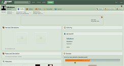 Desktop Screenshot of bikobow.deviantart.com