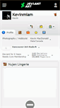 Mobile Screenshot of kevinmiam.deviantart.com