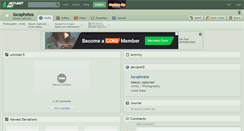 Desktop Screenshot of locophotos.deviantart.com