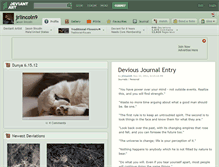Tablet Screenshot of jrlincoln9.deviantart.com