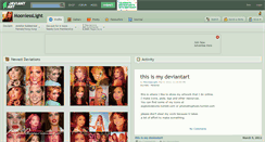 Desktop Screenshot of moonlesslight.deviantart.com