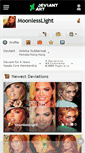 Mobile Screenshot of moonlesslight.deviantart.com