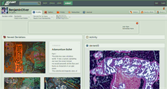 Desktop Screenshot of benjaminoliver.deviantart.com