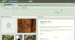 Desktop Screenshot of elinmagdalena.deviantart.com