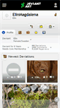 Mobile Screenshot of elinmagdalena.deviantart.com