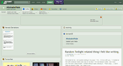 Desktop Screenshot of missisabelhale.deviantart.com