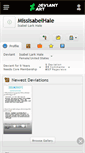 Mobile Screenshot of missisabelhale.deviantart.com