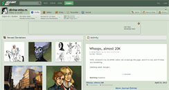Desktop Screenshot of divine-miss-m.deviantart.com