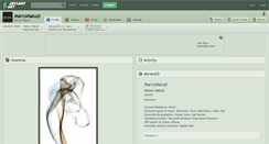 Desktop Screenshot of marcomaluzi.deviantart.com