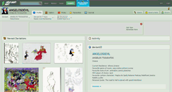 Desktop Screenshot of angelosdevil.deviantart.com