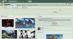 Desktop Screenshot of dragoniade.deviantart.com
