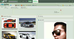 Desktop Screenshot of morfiuss.deviantart.com