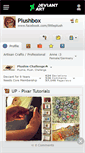 Mobile Screenshot of plushbox.deviantart.com