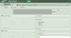 Desktop Screenshot of flipflopfolf.deviantart.com